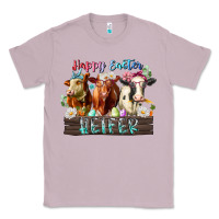Lilac happy easter heifer Classic Tee - RacoonDesign