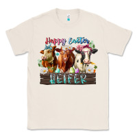 Natural happy easter heifer Classic Tee - RacoonDesign