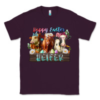 Plum happy easter heifer Classic Tee - RacoonDesign