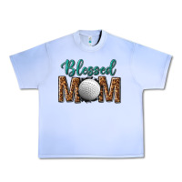 Western Blessed Mom With Hockey Urban Heavy Tee | Teevron