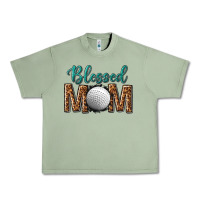 Oil Green western blessed mom with hockey Urban Heavy Tee - texasbilliewilder