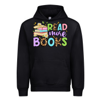 Black read more books Urban Hoodie - Artiststas