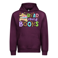 Mauve Wine read more books Urban Hoodie - Artiststas
