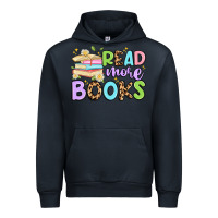 Navy read more books Urban Hoodie - Artiststas
