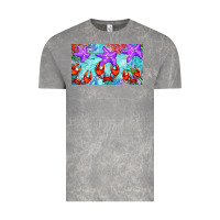 Cloud Rock crab and starfish  cup Vintage Tee - BarkalooDesign
