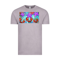 Vintage Zinc crab and starfish  cup Vintage Tee - BarkalooDesign