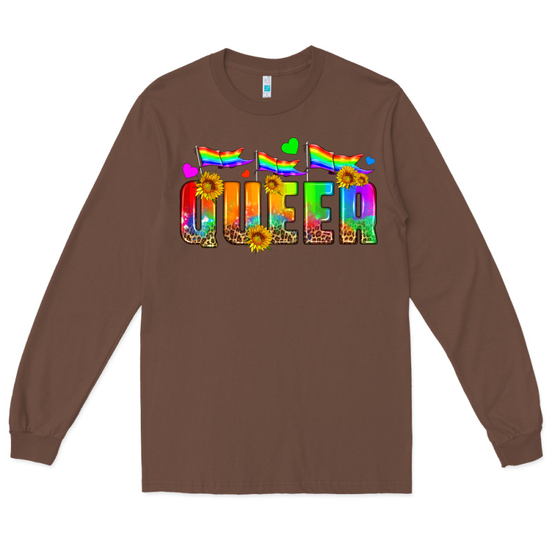 Queer Long Sleeve Tee by HRA Design Shop | Teevron