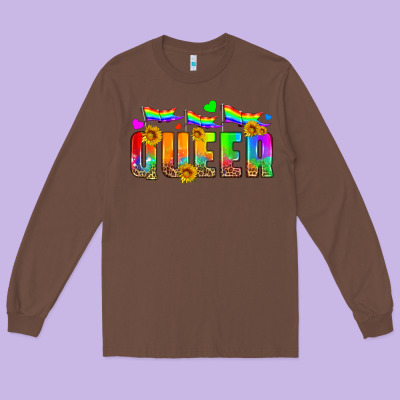 Queer Long Sleeve Tee Designed By Hra Design Shop
