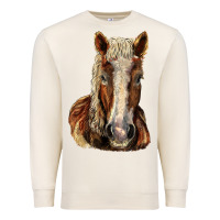 Sandshell Belgian Horse Premium Sweatshirt - LillyAllenDesigns