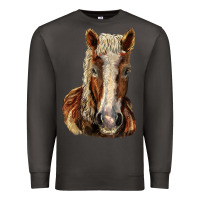 Smoke Belgian Horse Premium Sweatshirt - LillyAllenDesigns