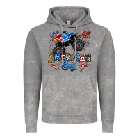 Cloud Rock fourth of july monster truck all american boy Vintage Hoodie - RanaPortraitStore