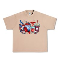 Burro American nurse coffee cups Urban Heavy Tee - Zillion Design Studio