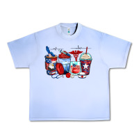 Grape Ice American nurse coffee cups Urban Heavy Tee - Zillion Design Studio