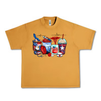 Peanut Butter American nurse coffee cups Urban Heavy Tee - Zillion Design Studio