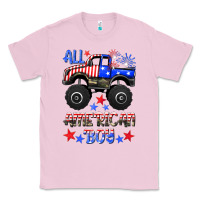 Bubblegum Pink all american boy Classic Tee - HRA Design Shop