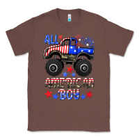 Chestnut all american boy Classic Tee - HRA Design Shop