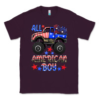 Plum all american boy Classic Tee - HRA Design Shop