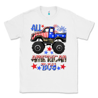 White all american boy Classic Tee - HRA Design Shop