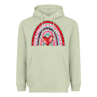 Matcha valentine's day rainbow Heavyweight Hoodie - BarkalooDesign
