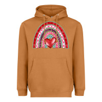 Meerkat valentine's day rainbow Heavyweight Hoodie - BarkalooDesign
