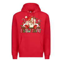 Red i saw that Premium Hoodie - MaliasSmallBusiness