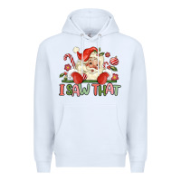 White i saw that Premium Hoodie - MaliasSmallBusiness