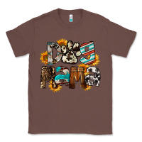 Chestnut Dog Mama Classic Tee - FaDigitalArtStudio
