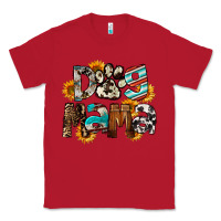 Red Dog Mama Classic Tee - FaDigitalArtStudio