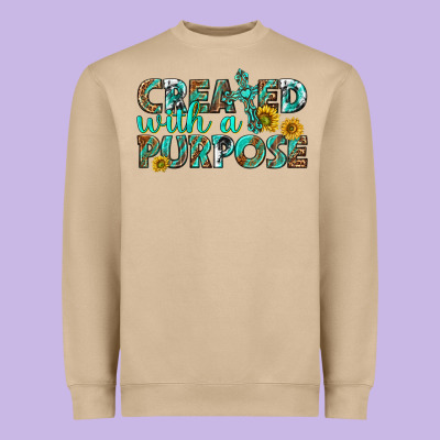 Heavyweight Sweatshirt created with a purpose