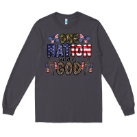 Smoke one nation under god Long Sleeve Tee - CowhideDigitalArt