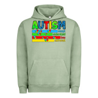 Pigment Oil Green autism Urban Hoodie - Artiststas