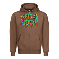 Chestnut salty soul Zipper Hoodie - AdoDesignShop
