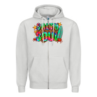 Dove Grey salty soul Zipper Hoodie - AdoDesignShop