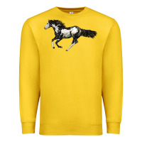 Lemon American Paint Horse Premium Sweatshirt - LillyAllenDesigns