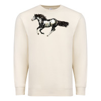 Sandshell American Paint Horse Premium Sweatshirt - LillyAllenDesigns