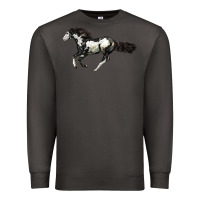 Smoke American Paint Horse Premium Sweatshirt - LillyAllenDesigns