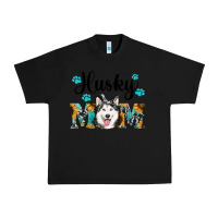 Black husky mom western Urban Heavy Tee - RanaPortraitStore