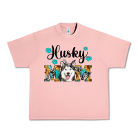 Salmon husky mom western Urban Heavy Tee - RanaPortraitStore
