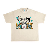 Sandshell husky mom western Urban Heavy Tee - RanaPortraitStore