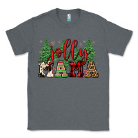 Charcoal Heather jolly mama Classic Tee - FaDigitalArtStudio