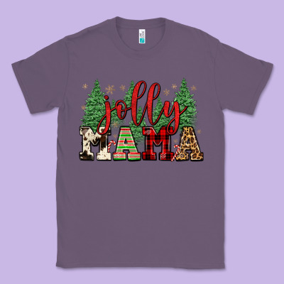 Jolly Mama Classic Tee Designed By Fadigitalartstudio