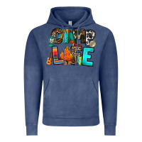 Vintage Denim camp life Vintage Hoodie - RanaPortraitStore