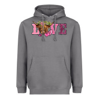 Storm valentine's day love highland cow Heavyweight Hoodie - BarkalooDesign