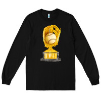 Black baseball throphy cup fa element Long Sleeve Tee - FaDigitalArtStudio