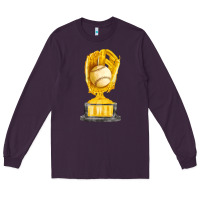 Plum baseball throphy cup fa element Long Sleeve Tee - FaDigitalArtStudio