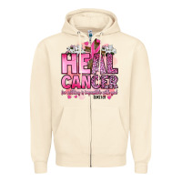 Sandshell heal cancer for nothing is impossible with god luk Zipper Hoodie - Artiststas