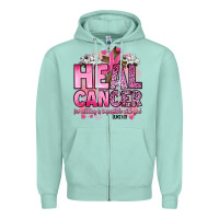 Seafoam heal cancer for nothing is impossible with god luk Zipper Hoodie - Artiststas