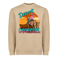 Mushroom desert cowgirl Heavyweight Sweatshirt - texasbilliewilder