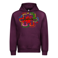 Mauve Wine autism teacher pencil Urban Hoodie - Artiststas