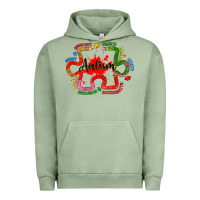Pigment Oil Green autism teacher pencil Urban Hoodie - Artiststas